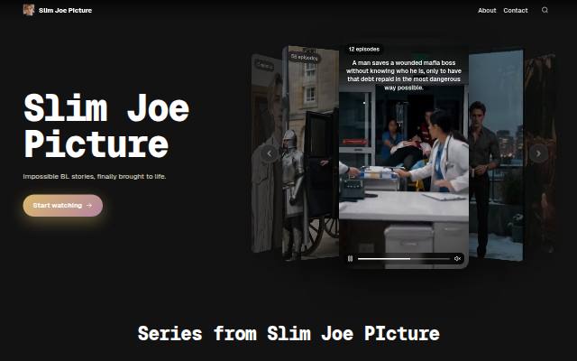 Slim Joe PIcture studio site